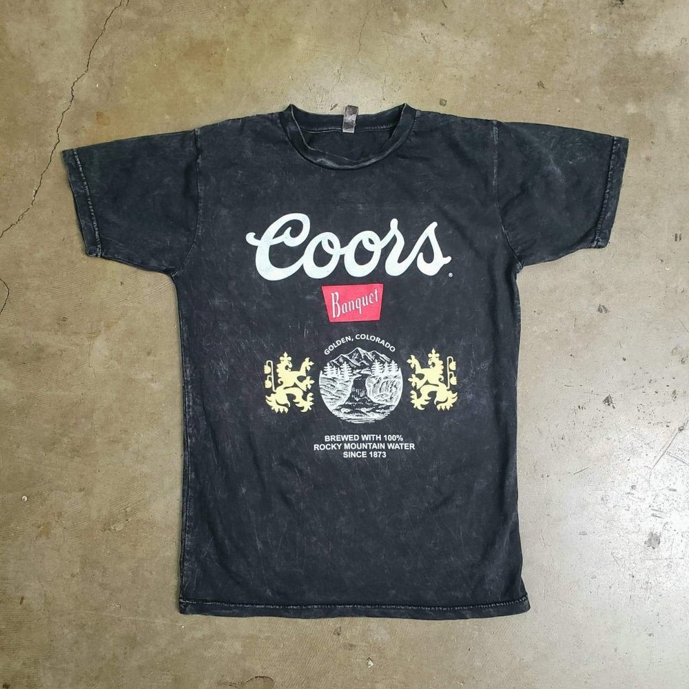 NEW COORS BANQUET T SHIRT
